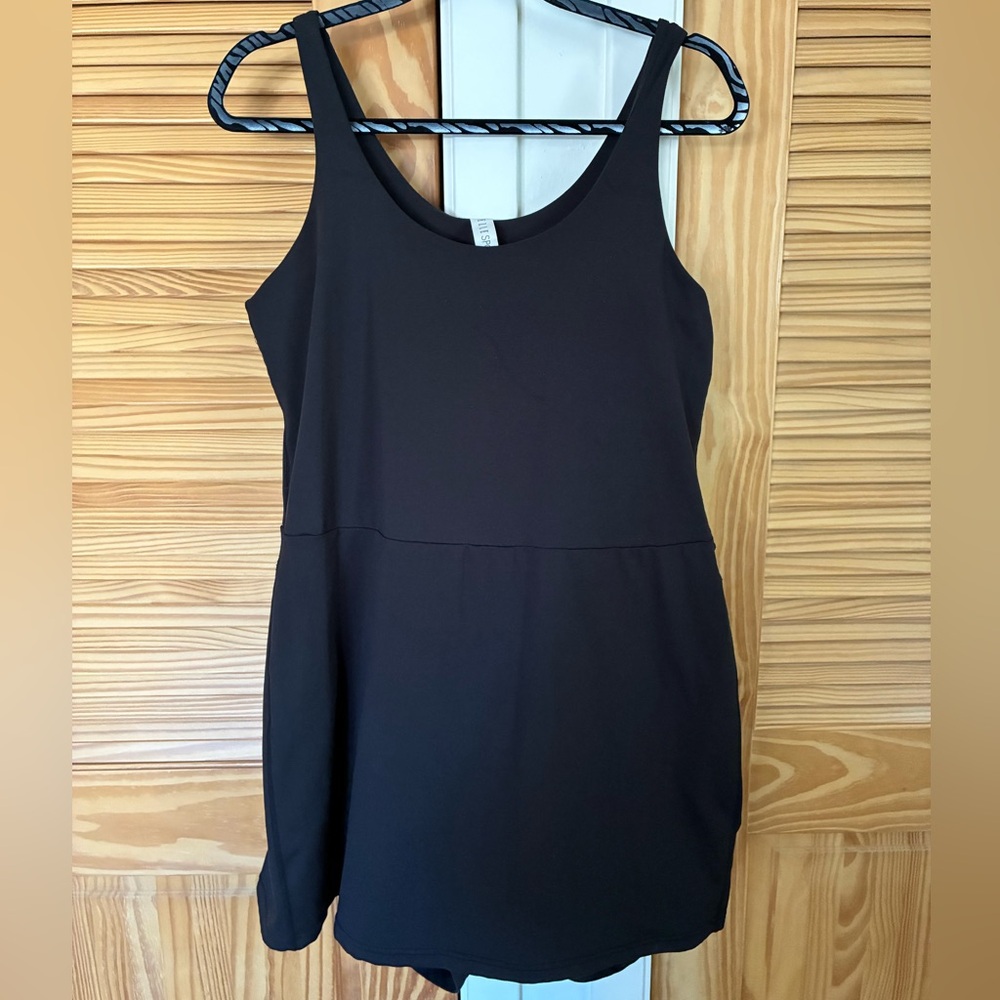 Elle sport Black Sleeveless Dress size large